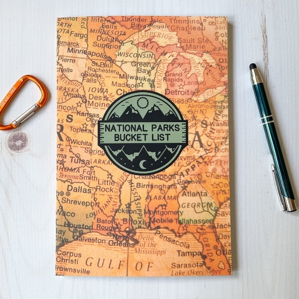 National Parks Bucket List Log Book Journal Planner