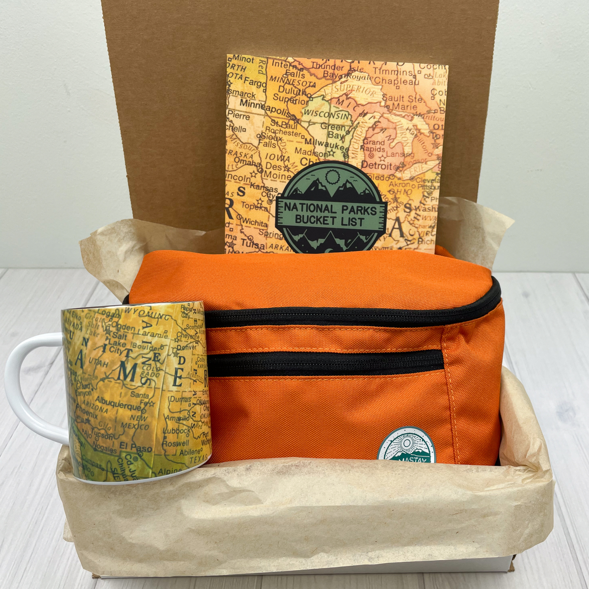 National Parks Gift Box - Outdoorsy Nature Lover Gift Set