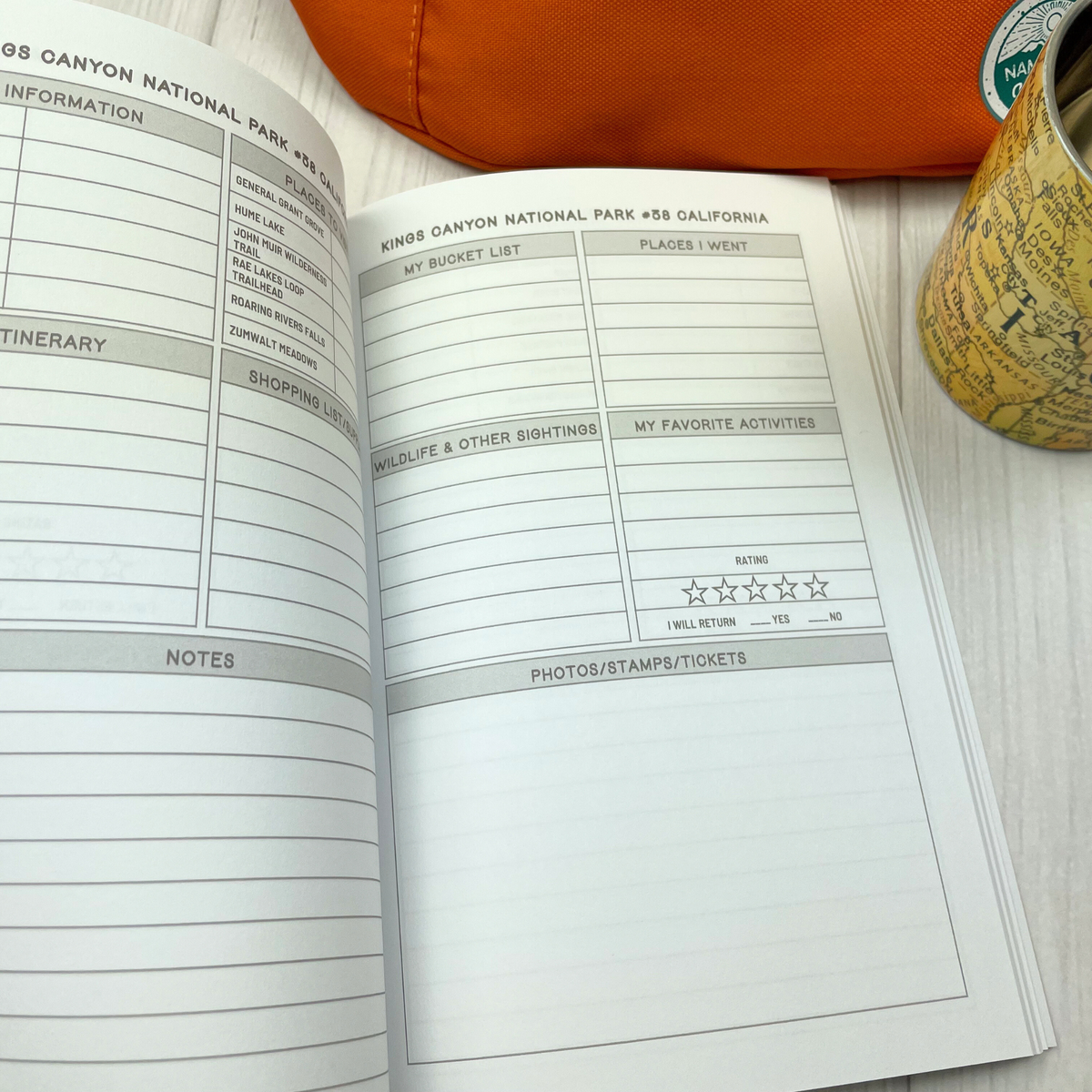 National Parks Gift Box - Outdoorsy Nature Lover Gift Set