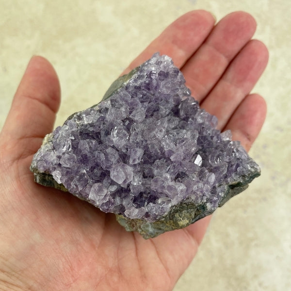 Purple Amethyst Cluster Crystal