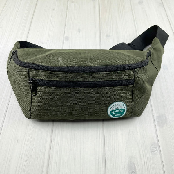 army green fanny pack