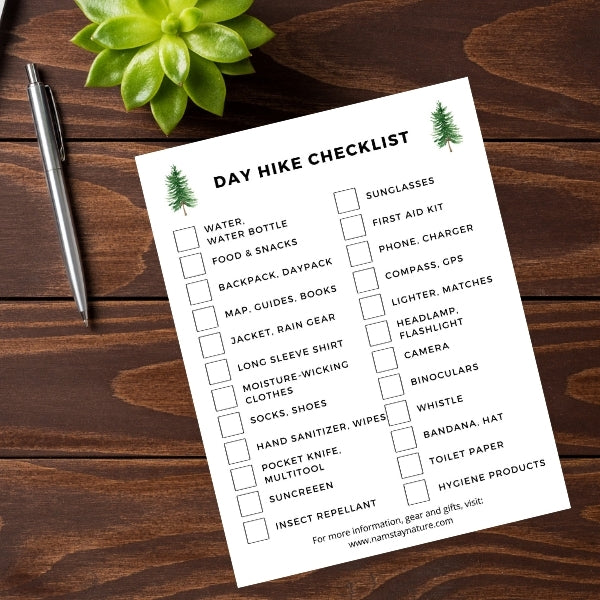 Hiking Log Book Planner For Hikers and Backpackers