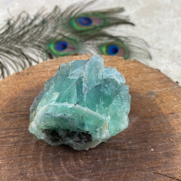 fluorite crystal green