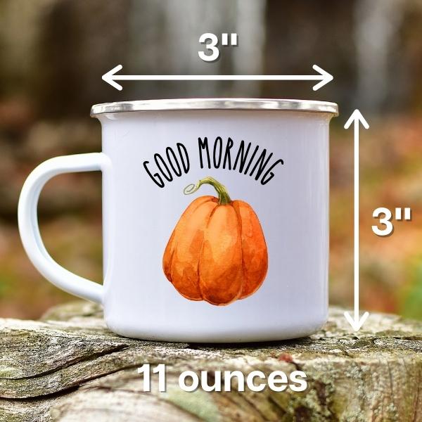 good morning pumpkin camp mug measurements 