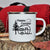 happy camper enamel camping mug