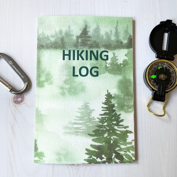 Hiking Log Book Planner For Hikers and Backpackers