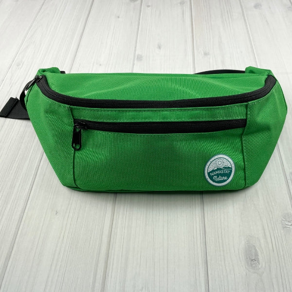 Kelly green fanny pack