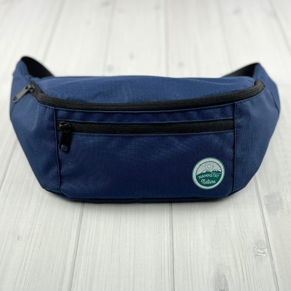 navy blue fanny pack