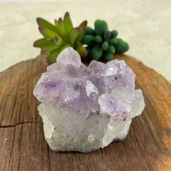 light purple amethyst crystal