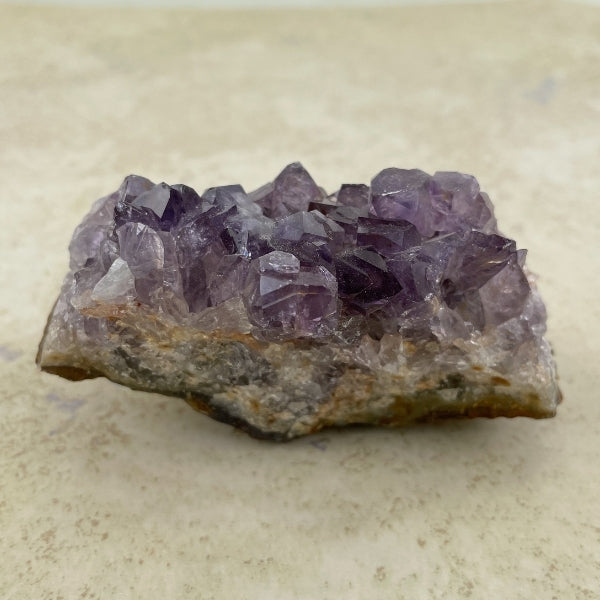 Purple Amethyst Crystal Slice