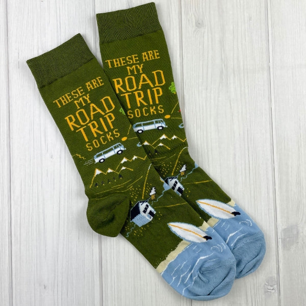 these are my road trip socks van design